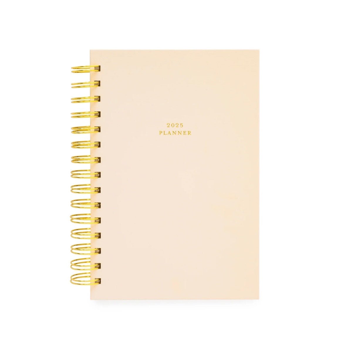 2025 Pale Pink Small Spiral Planner