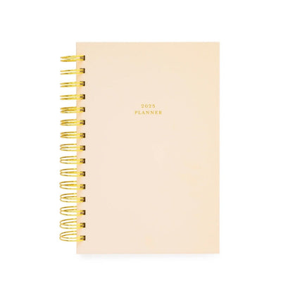 2025 Pale Pink Small Spiral Planner