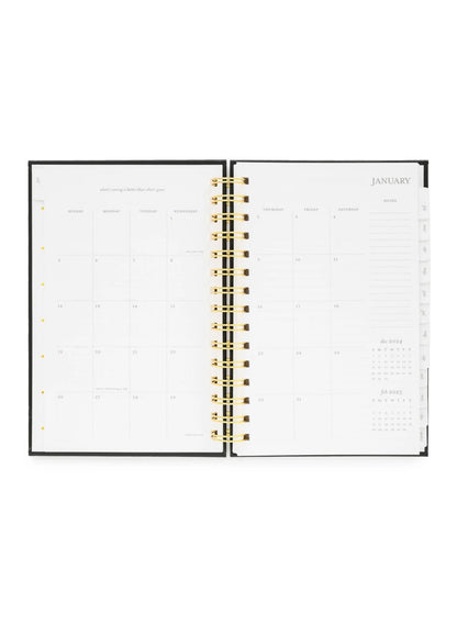 2025 Pale Pink Small Spiral Planner