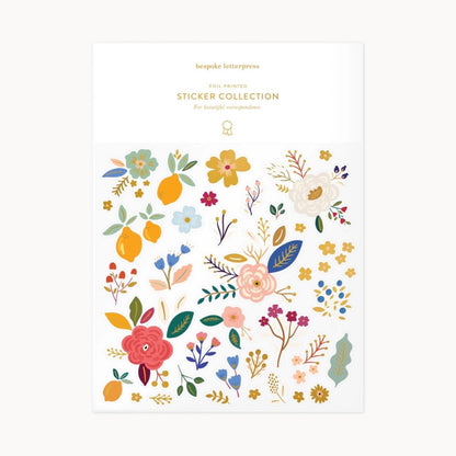 Spring Florals Sticker Sheet