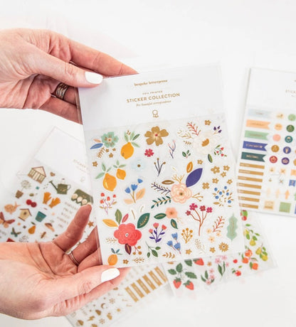 Spring Florals Sticker Sheet