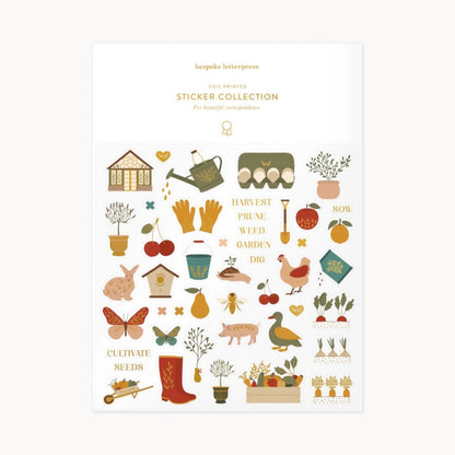 Gardening Sticker Sheet