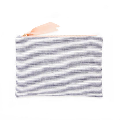 Signature Pouch, Shorline Stripe