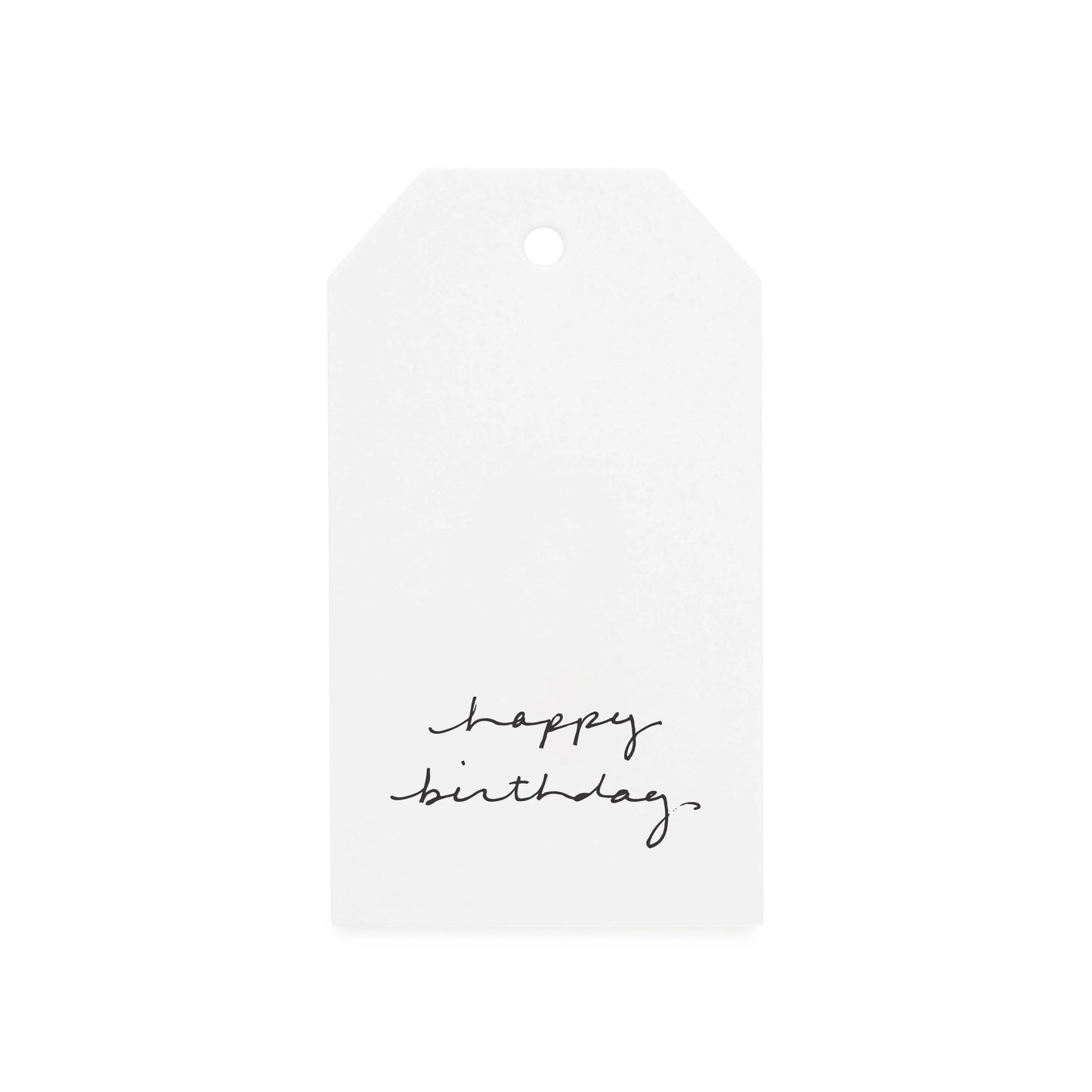 Birthday Script Gift Tags 10 pack