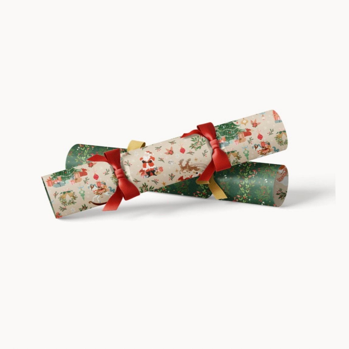 10 Pack Christmas Cracker Kit - Jolly Santa