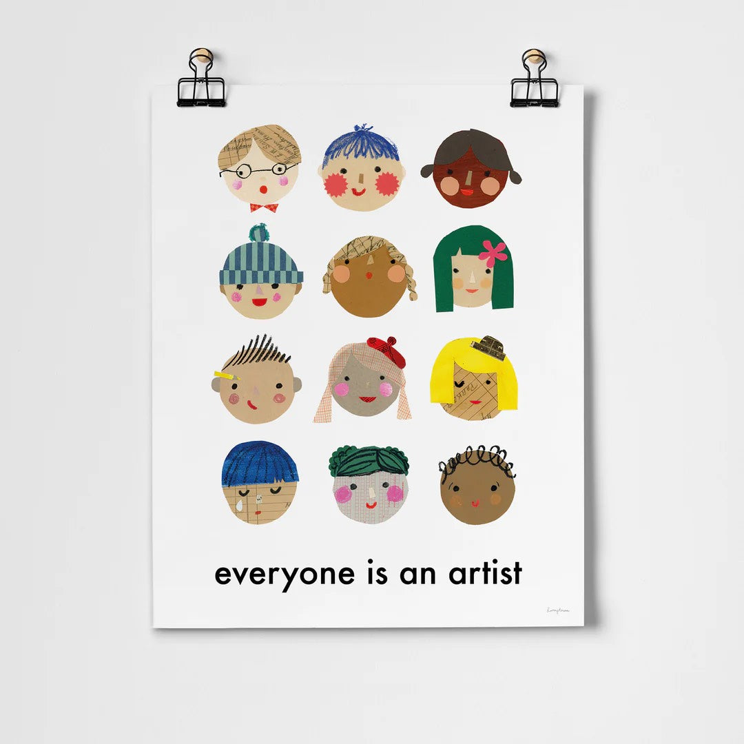 Everyone Is An Artist Fine Art Print