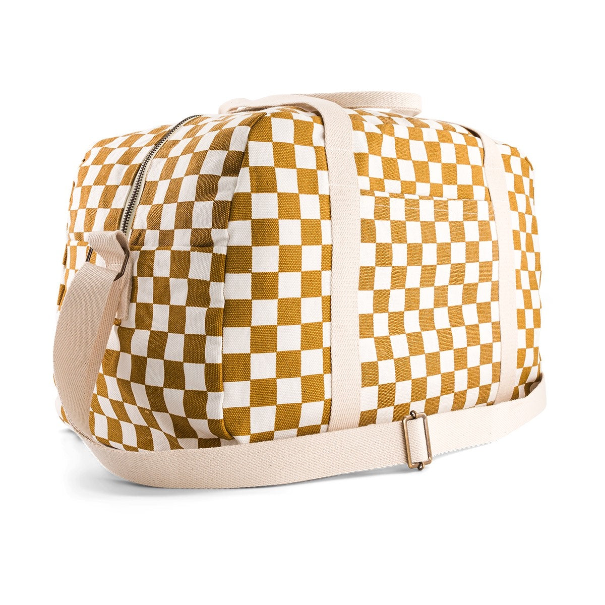 Raphael Bowling Bag New Check Caramel