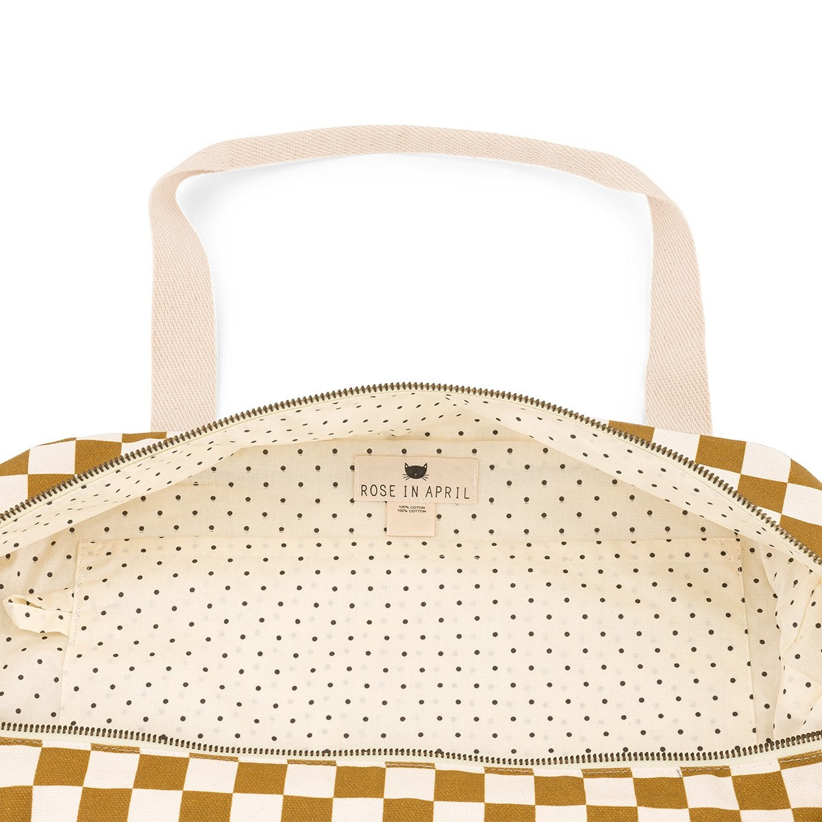 Raphael Bowling Bag New Check Caramel