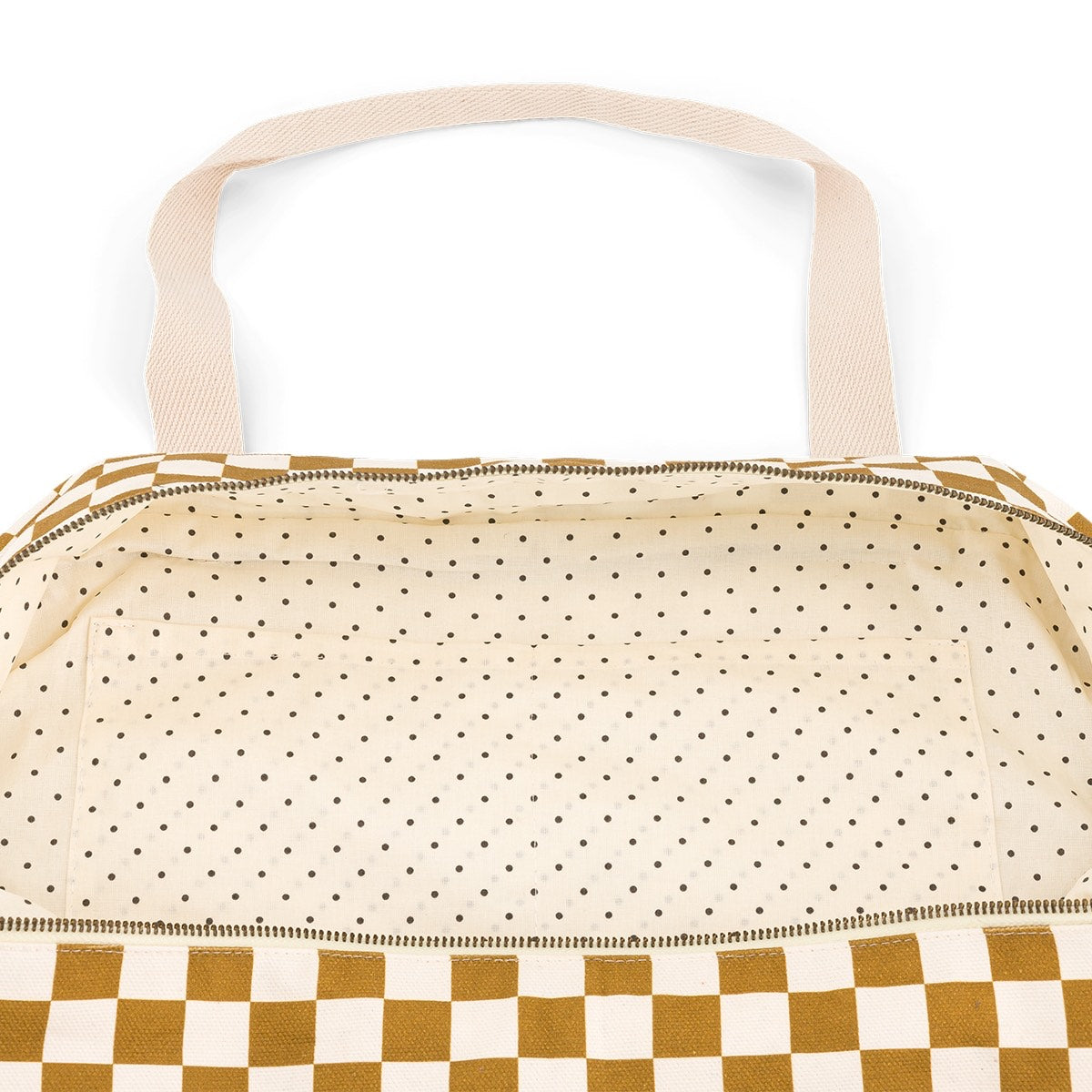 Raphael Bowling Bag New Check Caramel