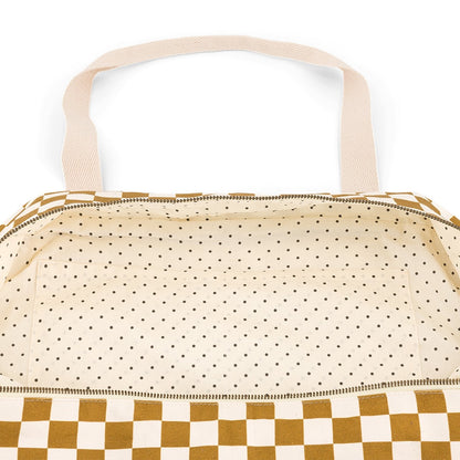 Raphael Bowling Bag New Check Caramel