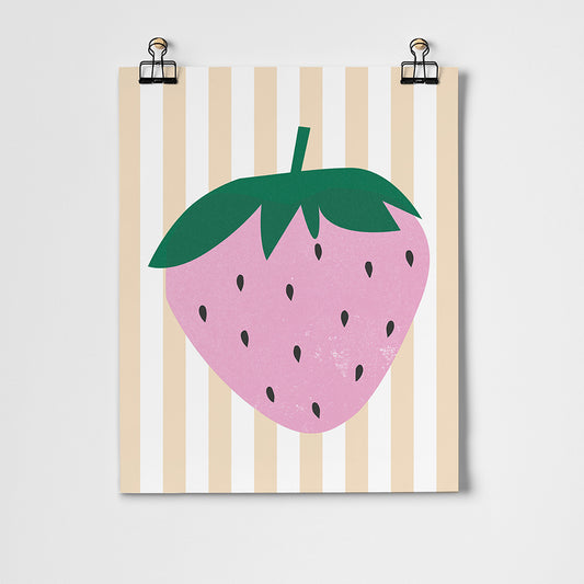 Strawberry Fine Art Print