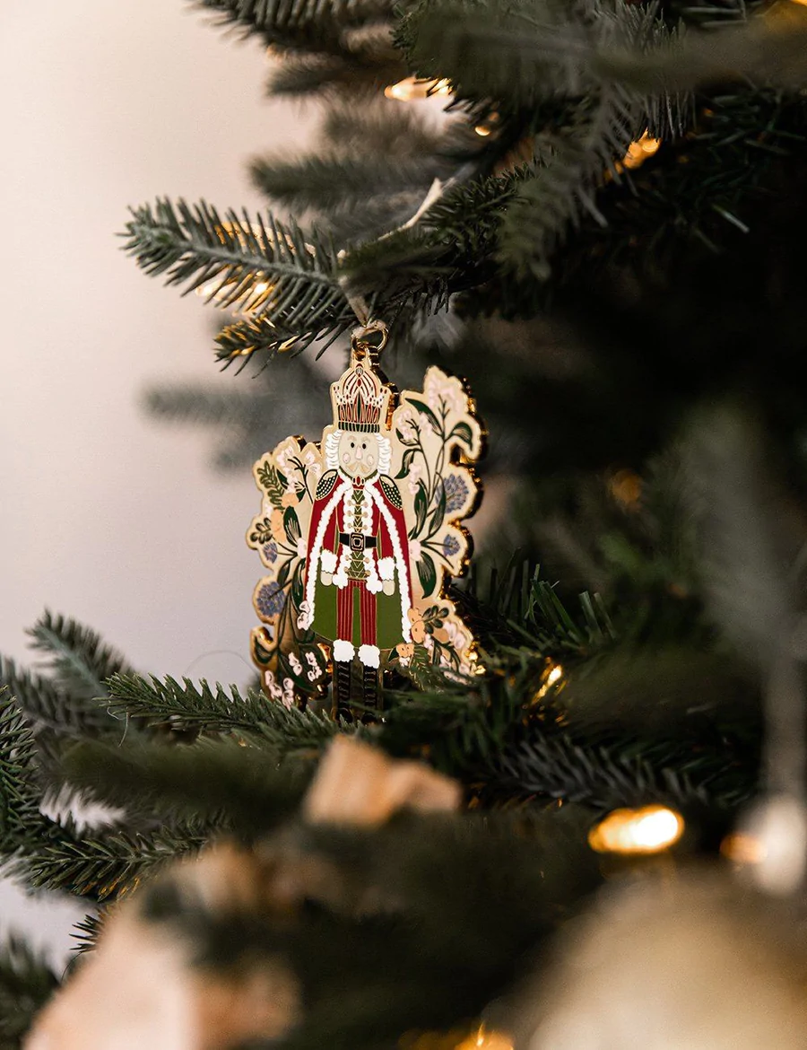 Fine Enamel Christmas Ornament – Nutcracker