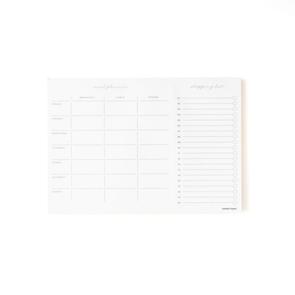 Meal Planner Notepad