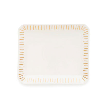 Trinket Tray, Large Ticking Stripe