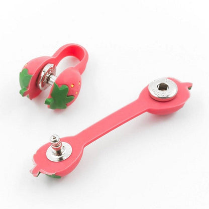 Pin Clips Silicon Strawberry