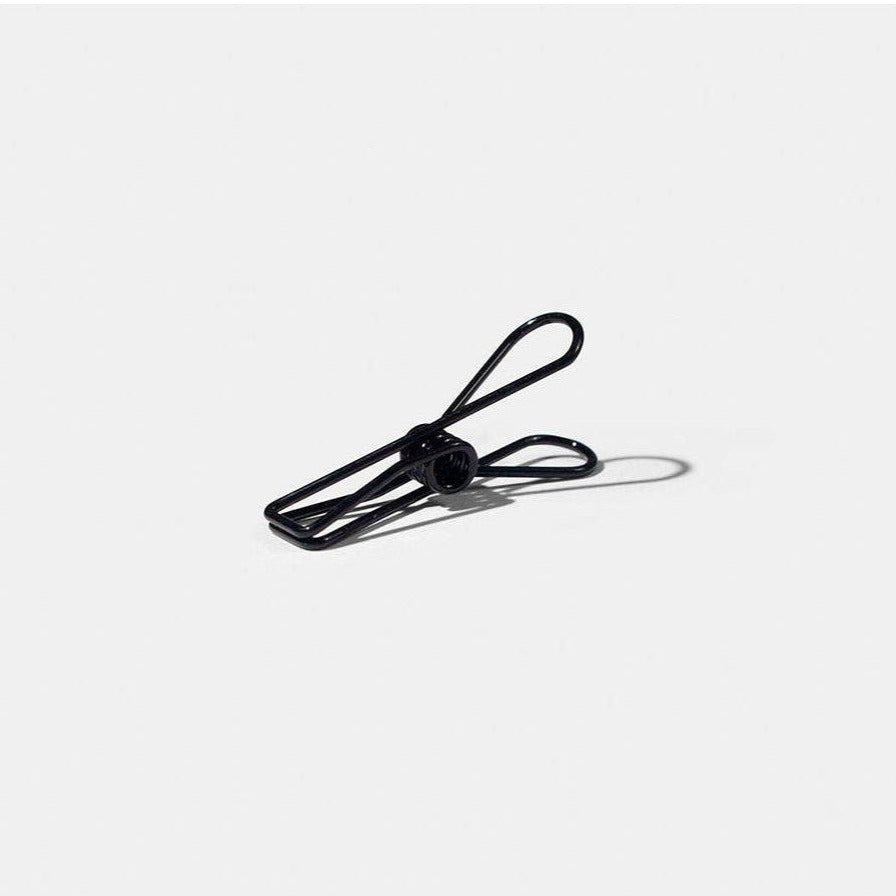 Wire Clip / Black x12 pcs