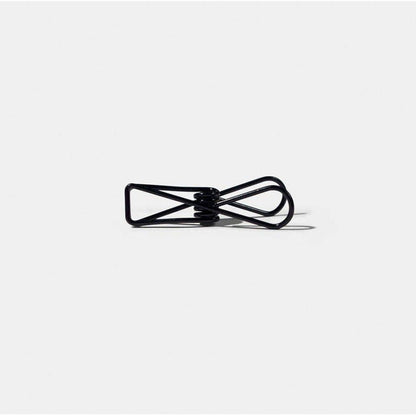 Wire Clip / Black x12 pcs