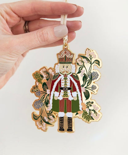 Fine Enamel Christmas Ornament – Nutcracker