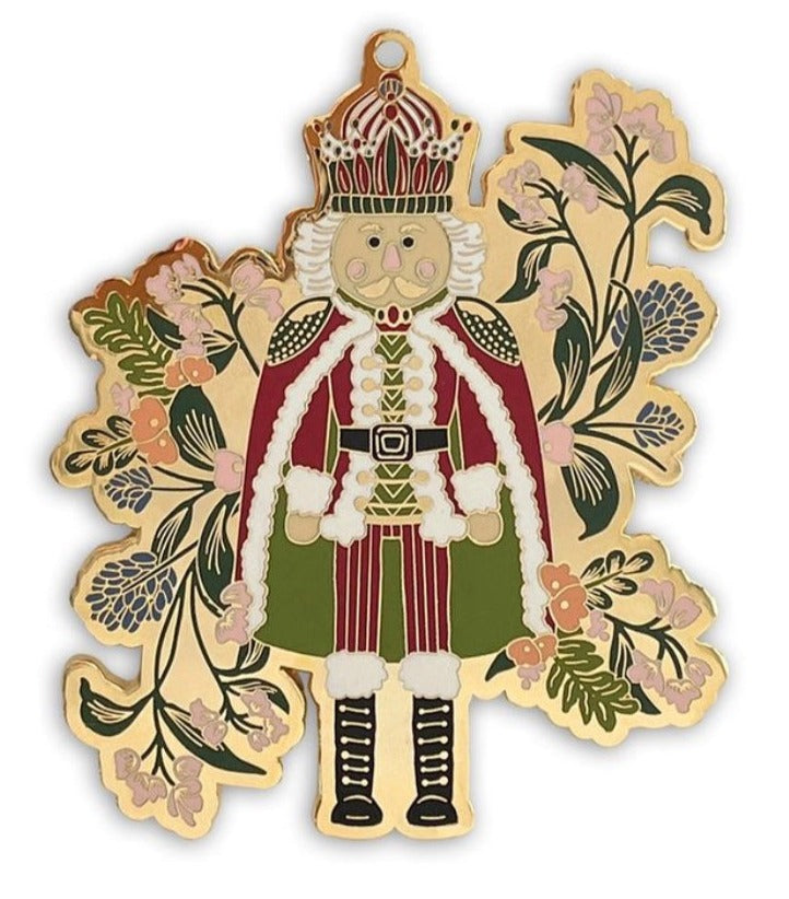 Fine Enamel Christmas Ornament – Nutcracker