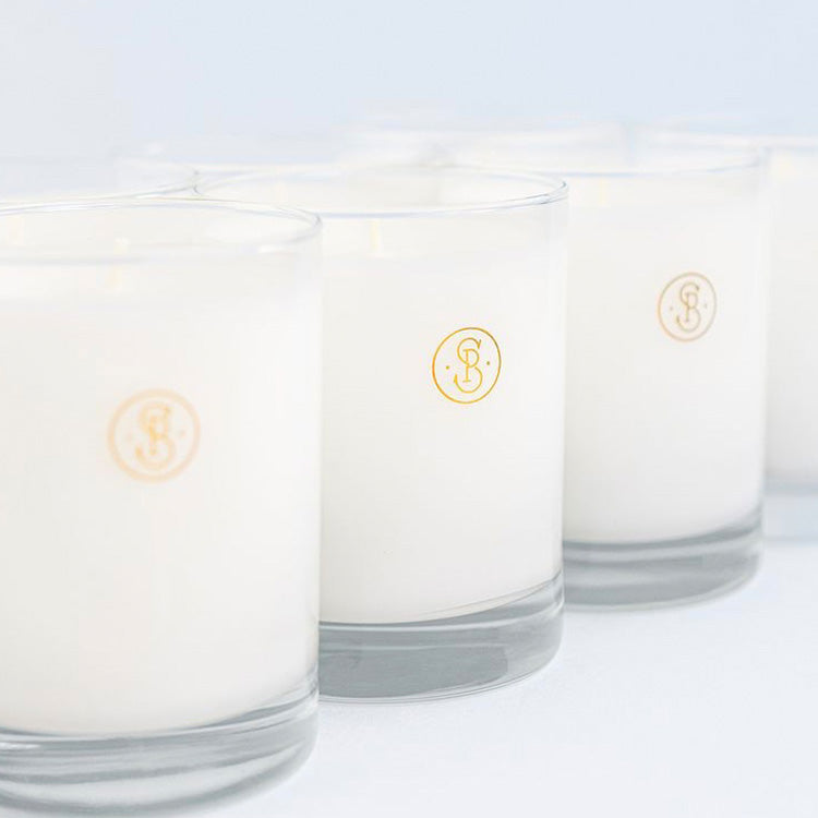 Signature Candle, Crisp White Linen